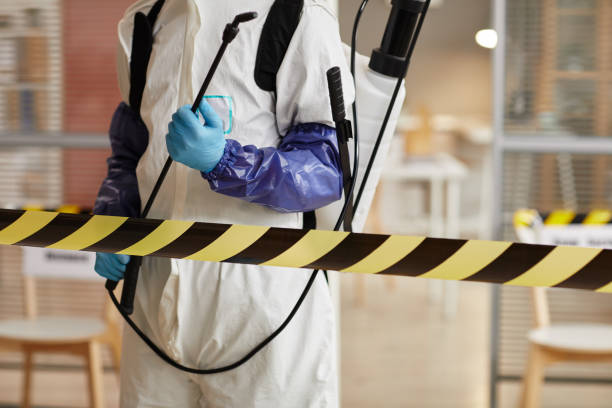 Professional Biohazard technician working in Savannah, GA